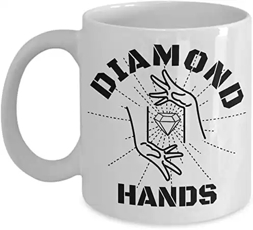Diamond Hands GME HODL Tendies Stonk Mug