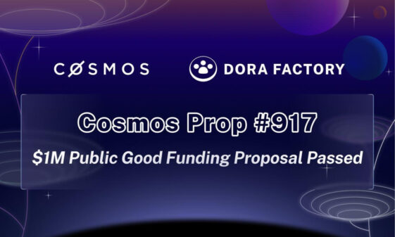 Cosmos Hub Approves $1 Million Grant to Dora Factory for Quadratic Funding Initiative - CoinJournal