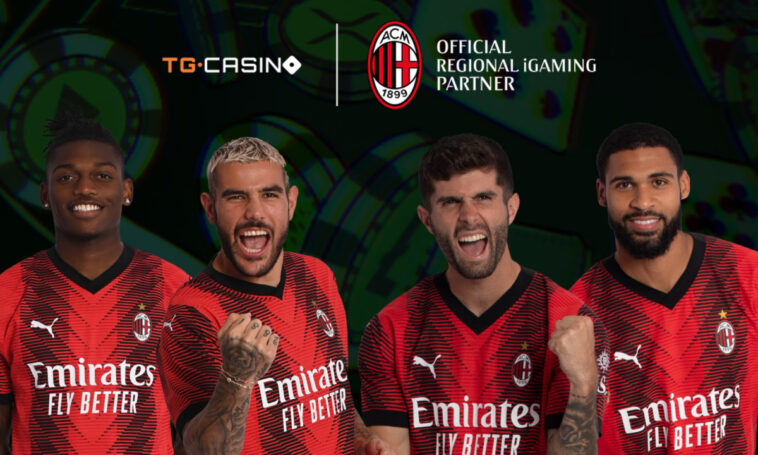 New Crypto Casino TG.Casino Becomes Regional iGaming Partner of AC Milan - CoinJournal