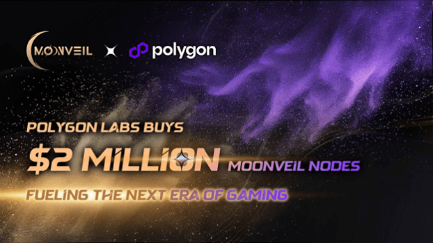 Moonveil announces node sale, reveals $2M investment from Polygon Labs