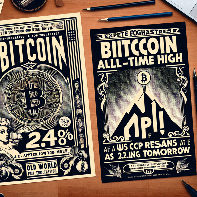Expert Forecasts Bitcoin All-Time High If April US CPI Remains at 2.4% Tomorrow