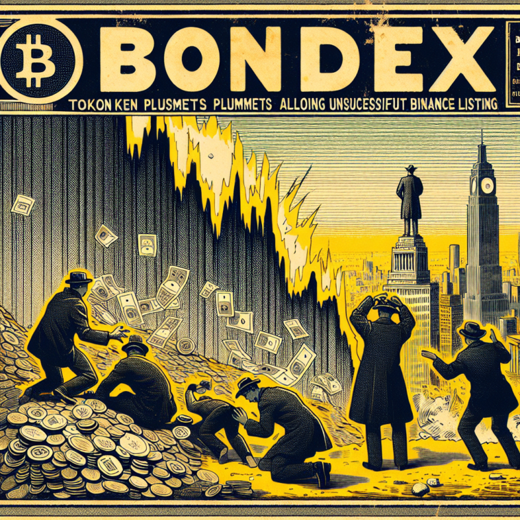 Bondex Token Plummets 91% Following Unsuccessful Binance Listing