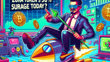 Here's a rewritten version of the heading:

"What’s Driving ZORA Token’s 50% Surge Today?"